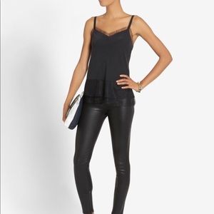 Rag & Bone Maya lace-trimmed silk camisole M